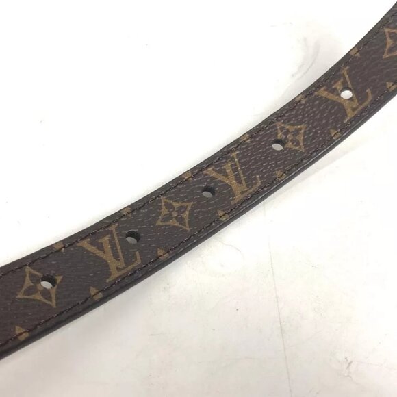 LOUIS VUITTON Monogram Belt-LV Duo 18MM Reversible Accessories Thin Belt main image 14